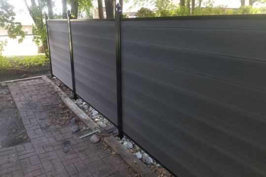 Aluminum Slat Fence